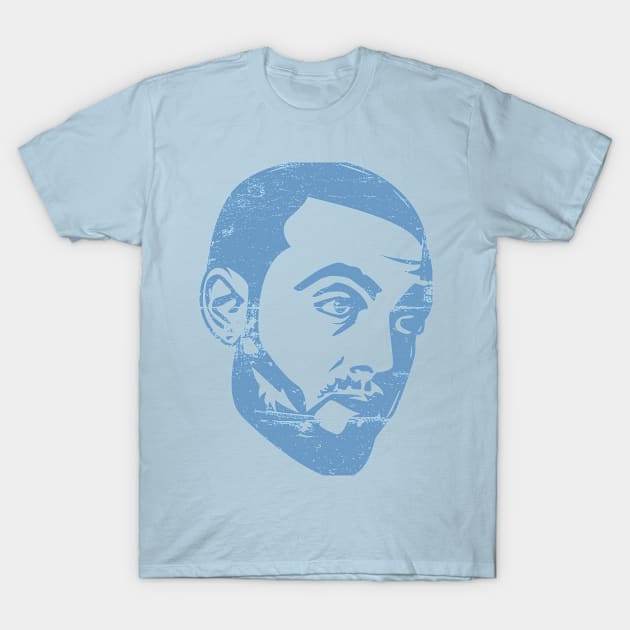 mac miller portrait flor lites T-Shirt by KingShit